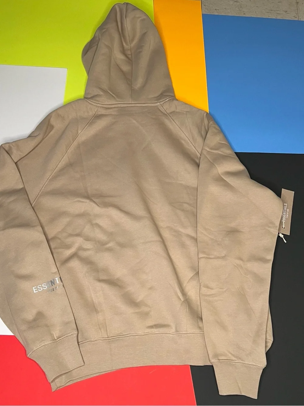 Fear of God ESSENTIALS Tan Pullover Hoodie